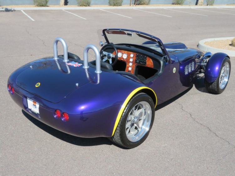 LOTUS CATERHAM SUPER 7 SEVEN 1957-1973 cabriolet fermé c vert anglais 1