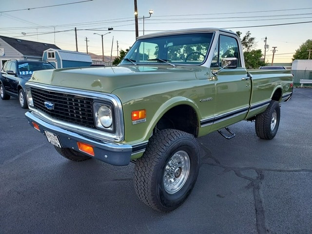 #609 - 1972 Chevrolet 3 4 Ton Long Bed 4x4 Pickup 