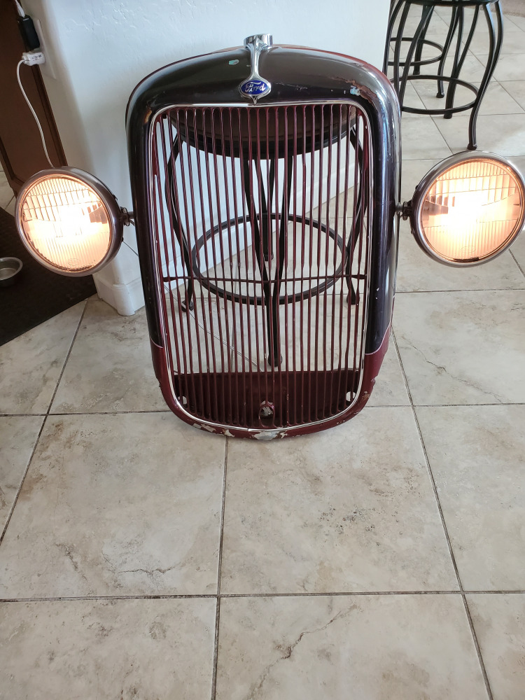 M Ford Grill With Lights Mag Auctions