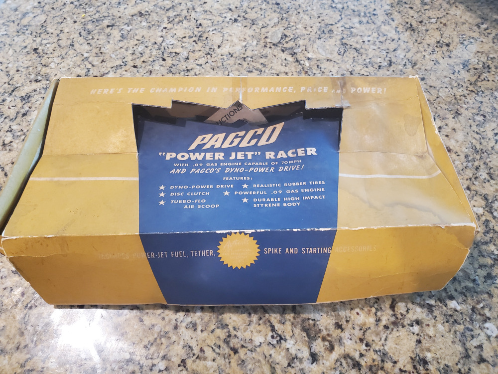 #M225 - Pagco Power Jet Racer NOS in Box | MAG Auctions