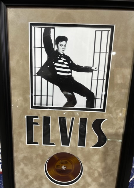 Elvis Presley Framed Picture Mag Auctions