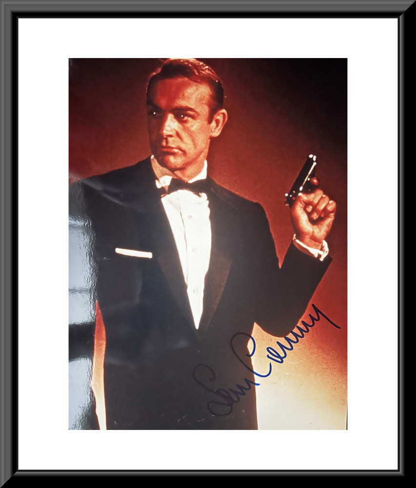 #M073 - James Bond Sean Connery Signed Movie Photo | MAG Auctions