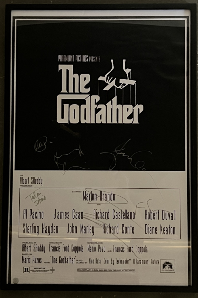 #M036 - The Godfather cast signed movie poster | MAG Auctions