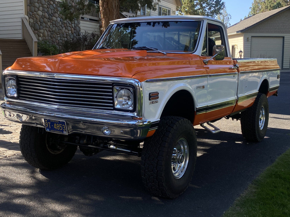 368 1972 Chevrolet K10 Custom Pickup 4x4 Mag Auctions