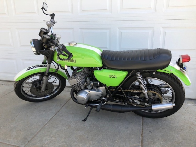 5イグル1 126 - 1972 Kawasaki H1 500 Mean Green | MAG Auctions