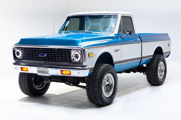 #205 - 1972 Chevrolet K10 Cheyenne Super-blue | MAG Auctions