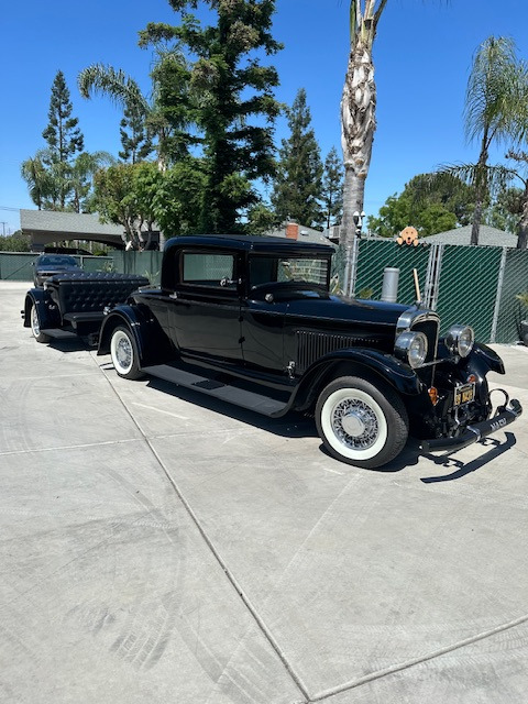 #366 - 1928 Nash 2 dr coupe Special Six Rumble Seat-w/ trailer Lot 366A ...