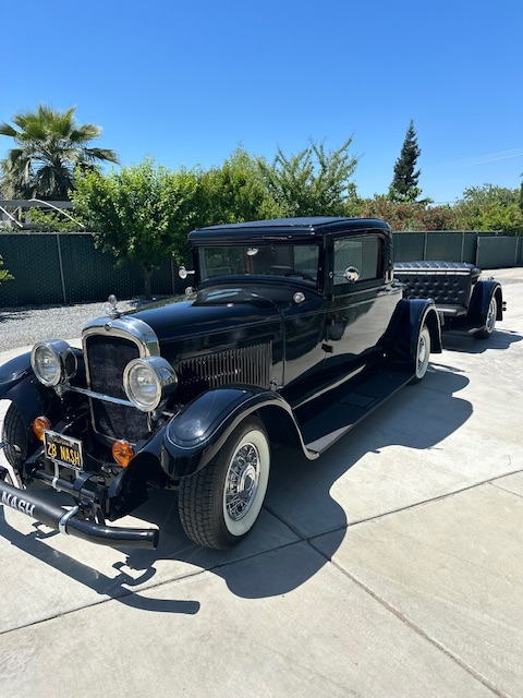 #366 - 1928 Nash 2 dr coupe Special Six Rumble Seat-w/ trailer Lot 366A ...