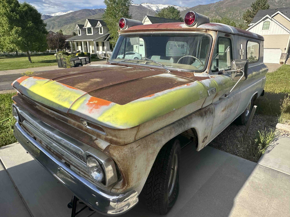 #423 - 1965 Chevrolet Blazer C10 Blazer Wheelbase Ambulance | MAG Auctions