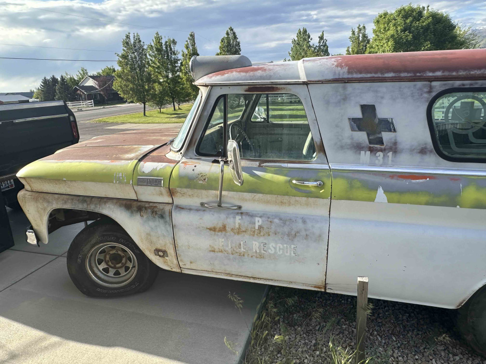 #423 - 1965 Chevrolet Blazer C10 Blazer Wheelbase Ambulance | MAG Auctions