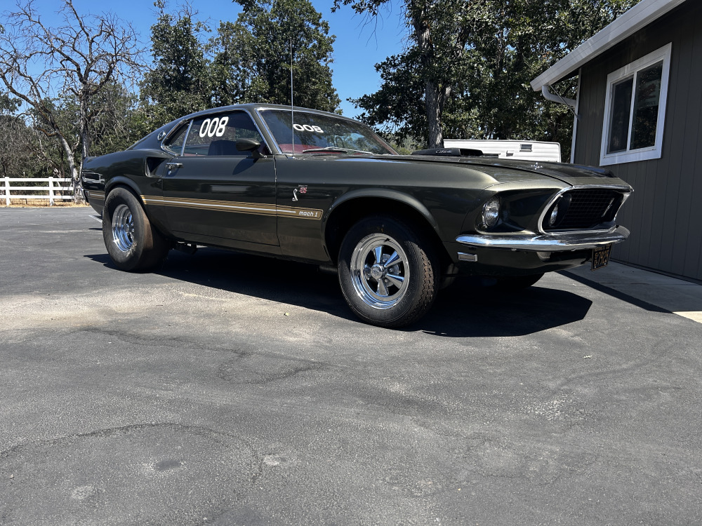 #582 - 1969 Ford Mustang Mach 1 R code 428 Cobra JET Barn Find | MAG ...